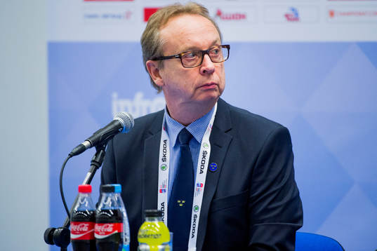 Sveriges förbundskapten Pär Mårts