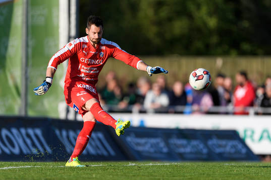 Halmstads målvakt Stojan Lukic