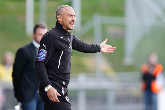 Helsingborgs manager Henrik Larsson
