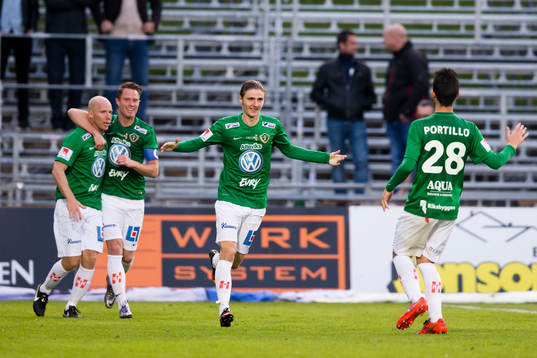 Jönköpings Viktor Rönneklev, Tommy Thelin, Pawel Cibicki
