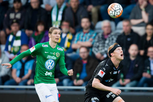 Jönköpings Pawel Cibicki mot Helsingborgs Peter Larsson