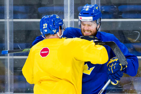 Bläddra bland fler bilder av Ishockey-VM 2016, Dag 7, Sverige, Träning