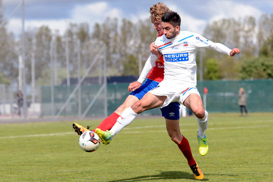 Höganäs Hugo Olsson och Helsingborgs Muhammed Fahs
