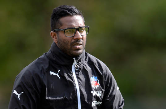 Helsingborgs tränare Alexander Tengryd
