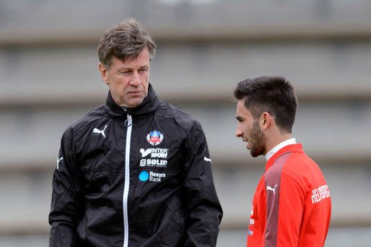 Helsingborgs assisterande tränare Sven Andersson