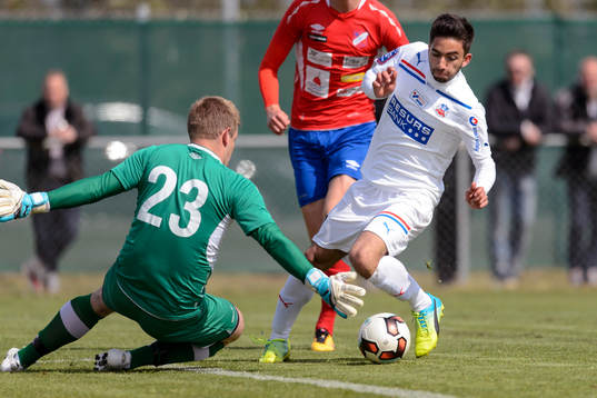 Bläddra bland fler bilder av Fotboll, Div 2, Höganäs - Helsingborgs IF Akademi