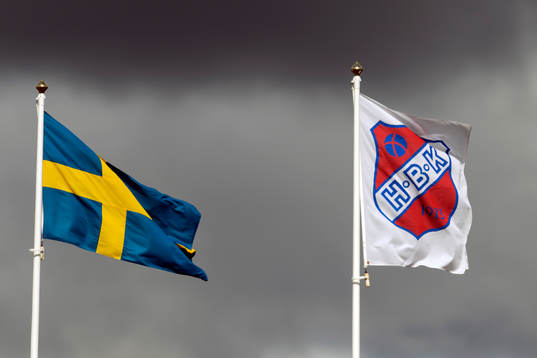 Höganäs klubbflagga