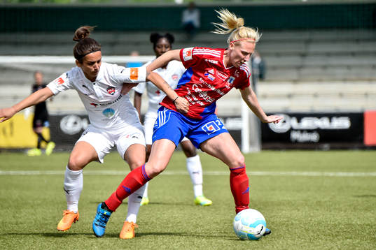 Rosengårds Nataša Andonova och Vittsjös Anna Hjämkvist
