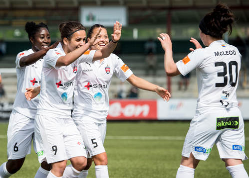 Rosengårds Nataša Andonova jublar