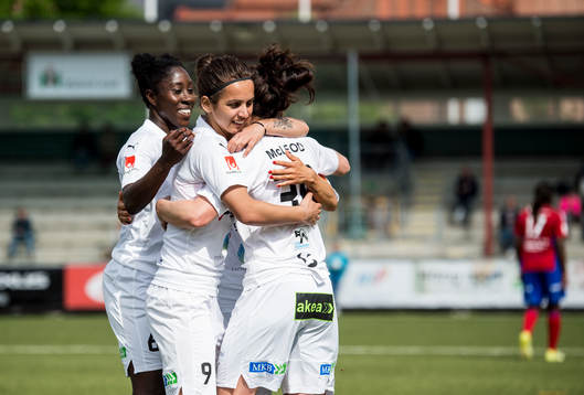 Rosengårds Nataša Andonova jublar
