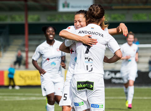 Rosengårds Nataša Andonova jublar