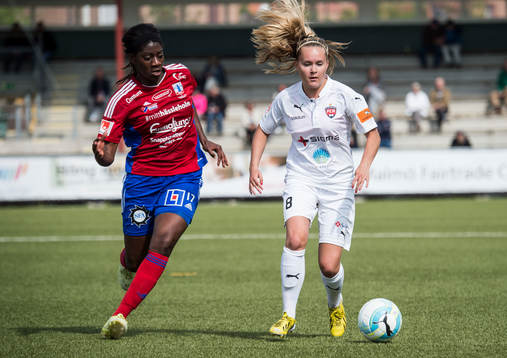 Vittsjös Nkemjika Ezurike mot Rosengårds Iina Salmi