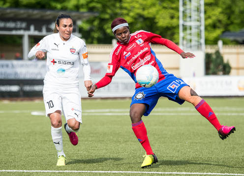 Rosengårds Marta Viera Da Silva och Vittsjös Ngozi Okobi
