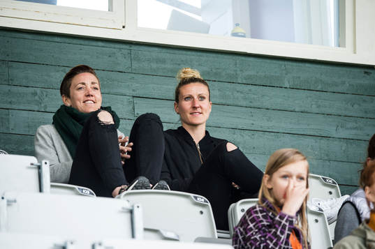 Rosengårds sportchef Therese Sjögran och före detta