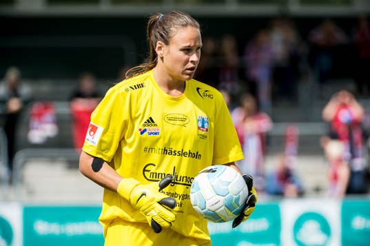 Vittsjös målvakt Katlynn Fraine