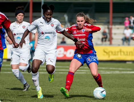 Rosengårds Anita Asante mot Vittsjös Ebba Hed