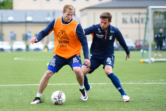 IFK Göteborgs Gustav Engvall och Emil Salomonsson