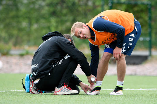 IFK Göteborgs Gustav Engvall for sin fot undersökt