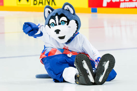 Ishockey-VMs officiella maskot Laika