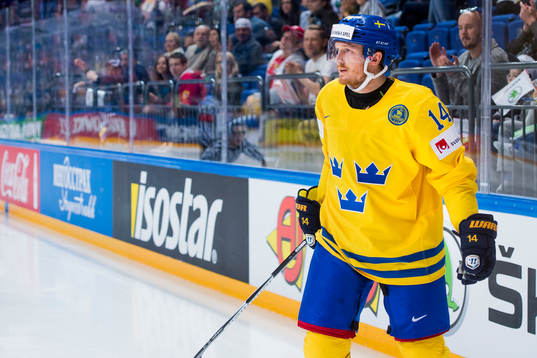 Sveriges Gustav Nyquist jublar