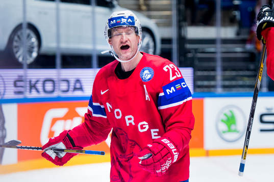 Norges Mats Trygg deppar