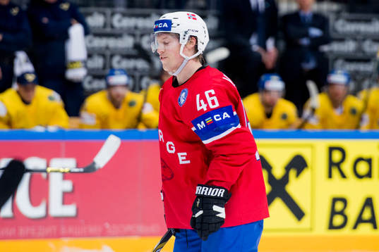 Norges Mathis Olimb deppar