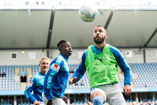 4 Malmö FFs Pa Konate och Guillermo Molins