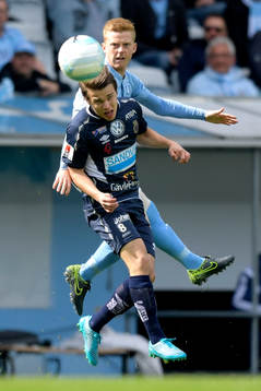 4 Malmö FFs Anders Christiansen och Gefles Simon Skrabb