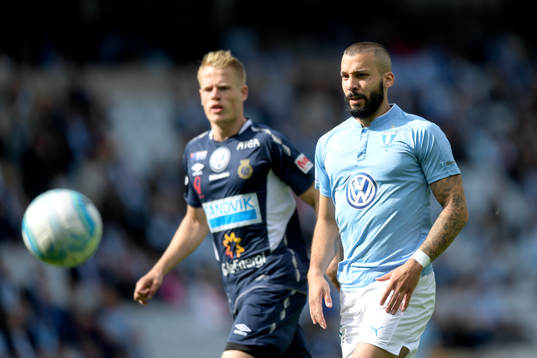 4 Gefles Martin Rauschenberg och Malmö FFs Guillermo Molins
