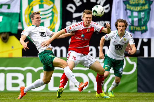 Hammarbys Richard Magyar och Kalmars David Elm