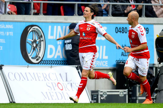 Kalmars Marcus Antonsson jublar