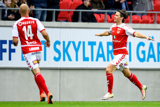 Kalmars Marcus Antonsson jublar