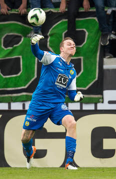 Hammarbys målvakt Ögmundur Kristinsson