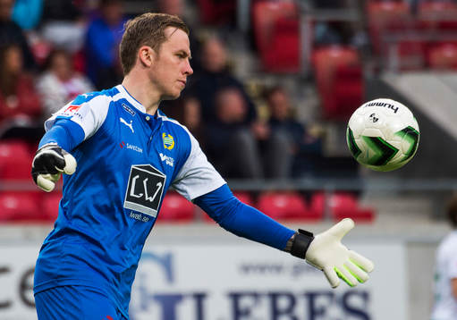 Hammarbys målvakt Ögmundur Kristinsson