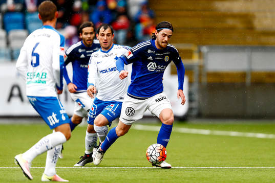 Sundsvalls Robin Tranberg och Norrköpings Nikola Tkalcic