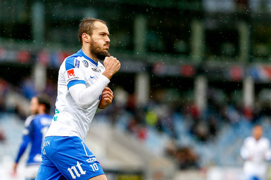 Norrköpings Emir Kujovic jublar