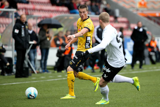 Elfsborgs Lasse Nilsson och Örebros Daniel Gustavsson