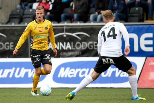 Elfsborgs Viktor Claesson och Örebros Michael Almbäck