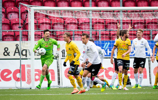 Elfsborgs målvakt Kevin Stuhr Ellegaard