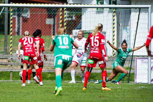 Mallbackens Madelen Janogy jublar