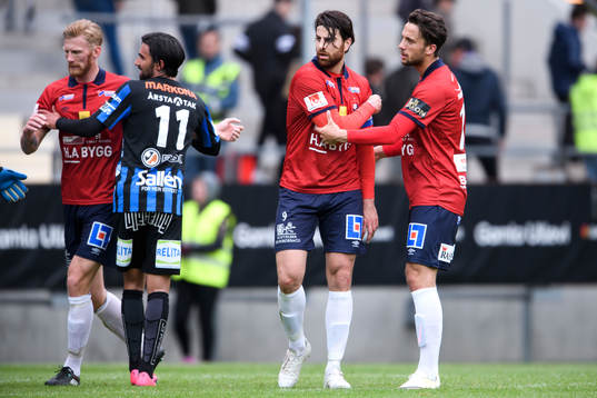 Örgrytes Fredrik Björck, George Mourad och Dardan Mustafa