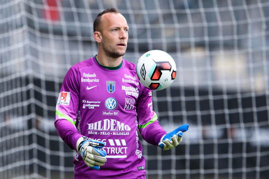 Sirius målvakt Benny Lekström