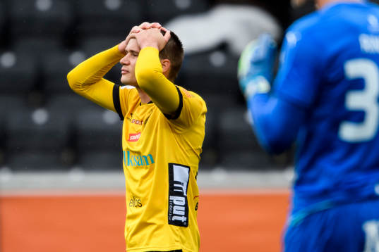 Elfsborgs Viktor Prodell deppar