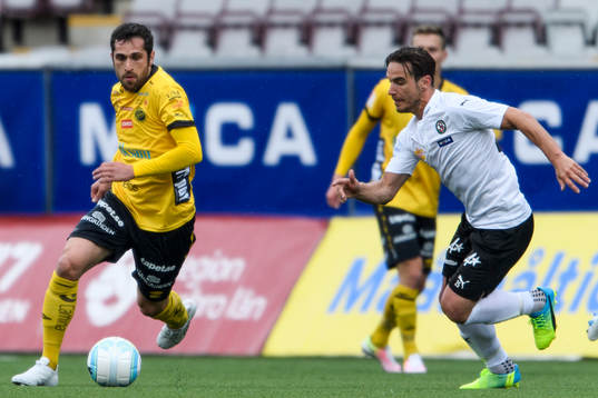 Elfsborgs Emir Bajrami och Örebros Nordin Gerzic