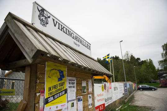 Exteriör av Vikingavallen