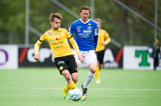 Frejs Adam Gradén och Trelleborgs Marcus Pode