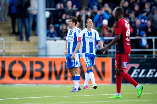 IFK Göteborgs Mads Albeck och Martin Smedberg Dalence