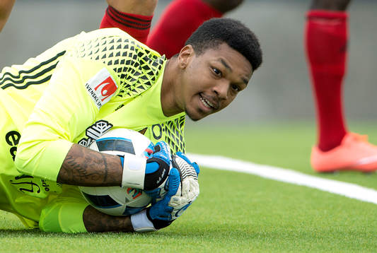 Östersunds målvakt Jamal Blackman