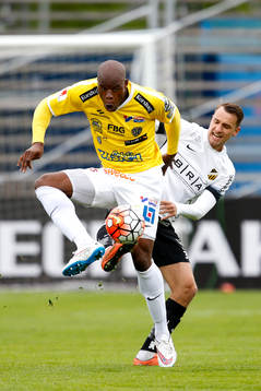 Falkenbergs Hakeem Araba och Häckens Jasmin Sudic