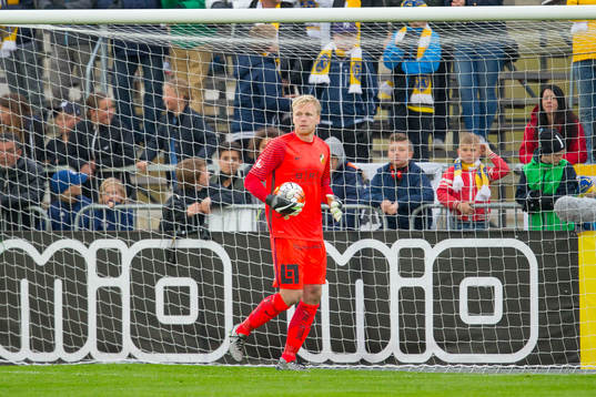 BK Häckens målvakt Peter Abrahamsson